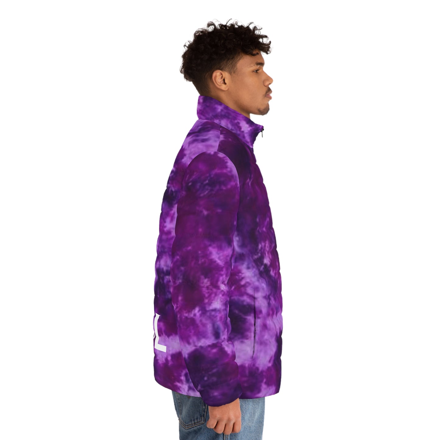 Puffer Jacket - Purple Tie-Dye + The Original