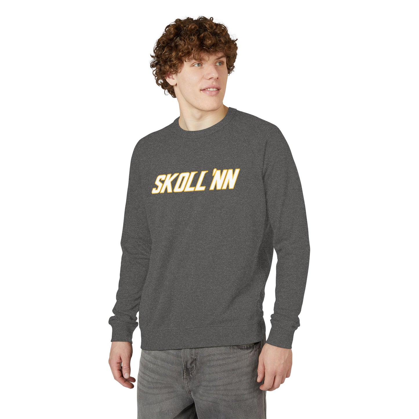Unisex French Terry Raglan Crewneck - SKOLL'NN