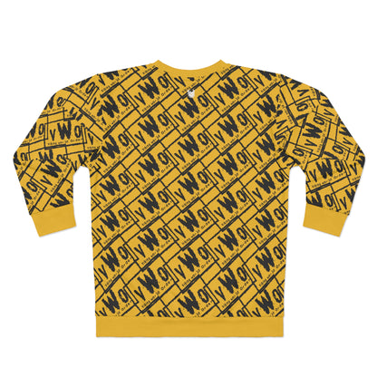 Unisex Crewneck - Gold/Black - VWO (Framed)