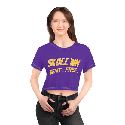 Crop Tee - SKOLL'NN - Rent Free