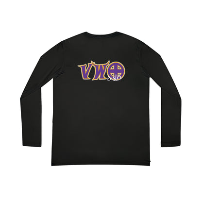 Women's Long Sleeve V-neck Shirt - VWO Sister