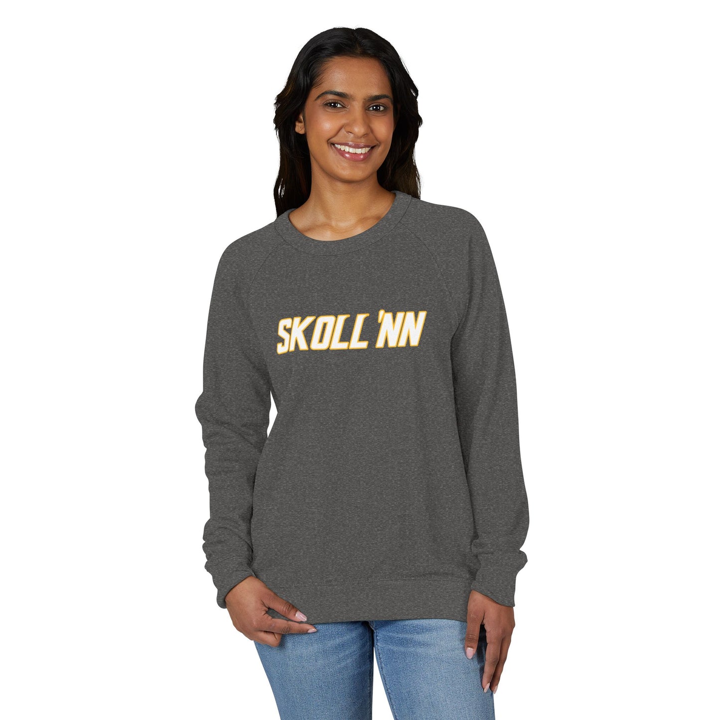 Unisex French Terry Raglan Crewneck - SKOLL'NN
