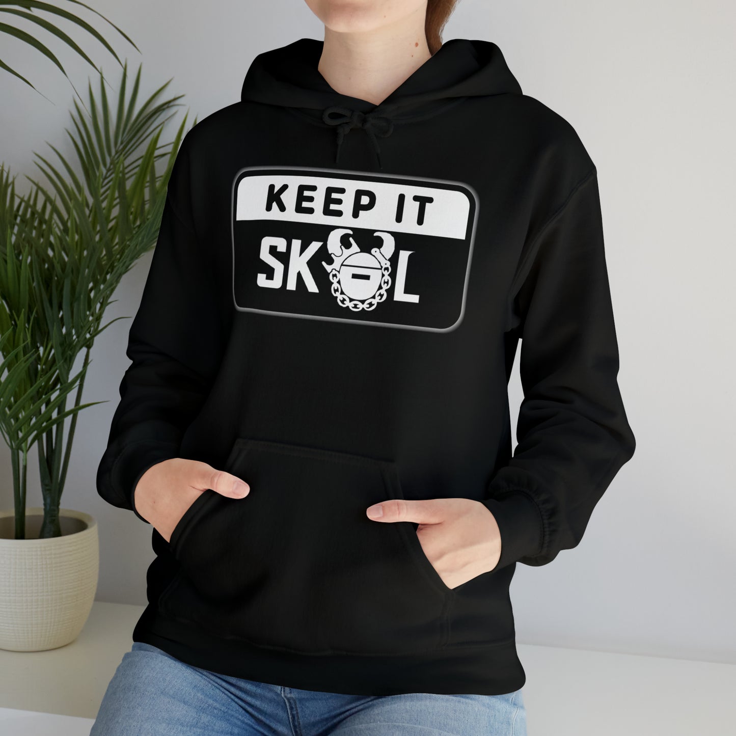 Unisex Heavy Blend™ Hoodie - Keep it Simple (Framed)
