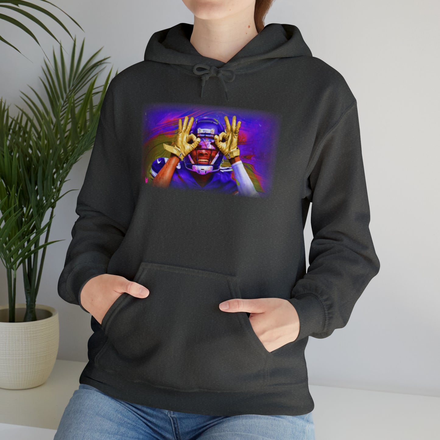 Unisex Heavy Blend™ Hoodie - Griddy (Color Blast)
