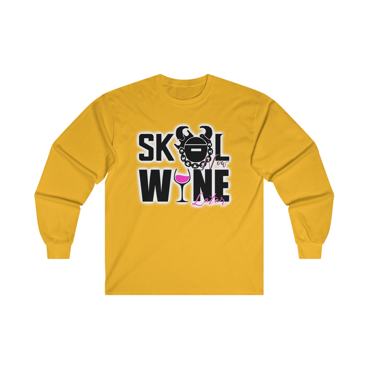 Ultra Cotton Long Sleeve - WINE later