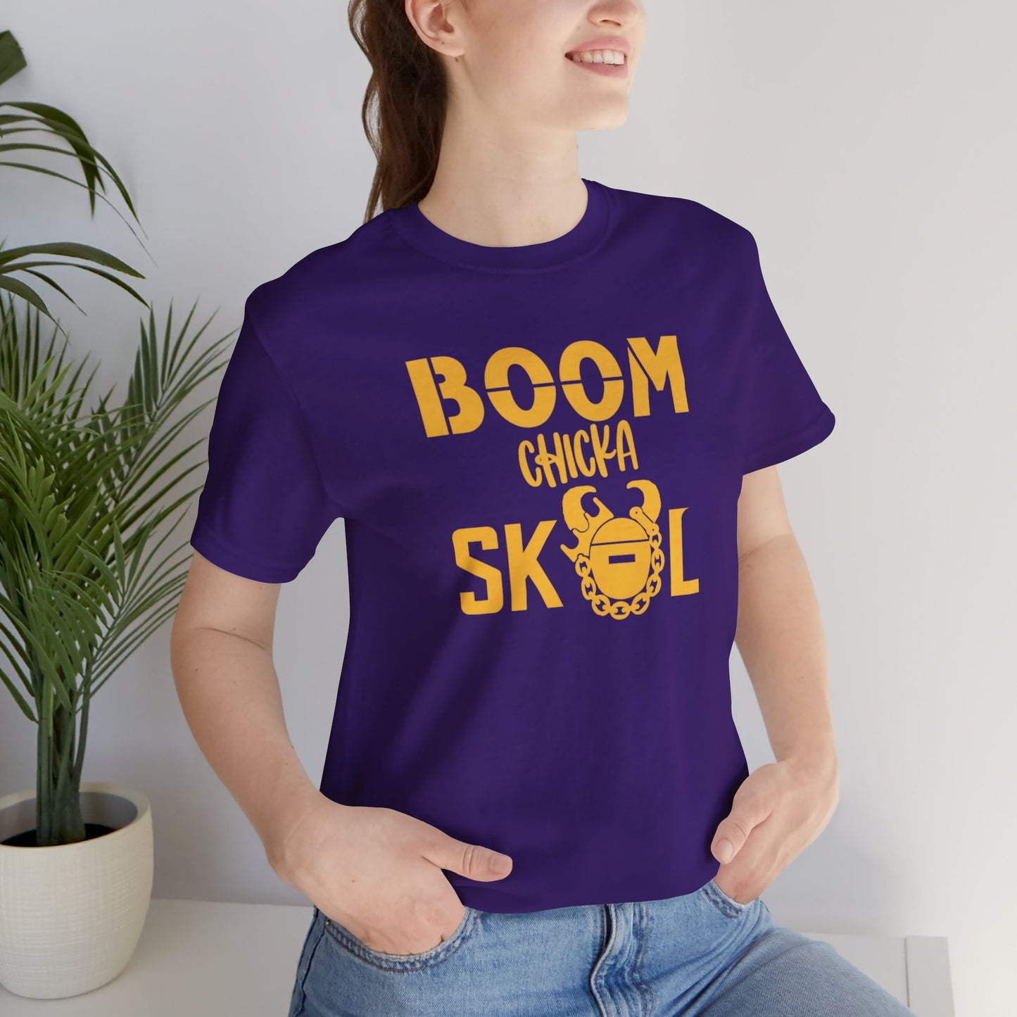 Unisex Jersey Short Sleeve Tee - BOOM chicka