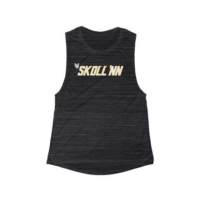 Women's Flowy Scoop Muscle Tank - SKOLL'NN