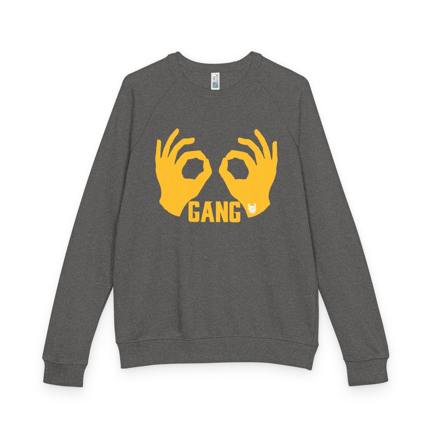 Unisex French Terry Raglan Crewneck - Griddy Gang
