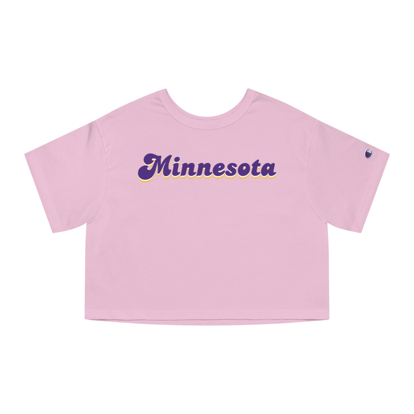 Women's Champion Heritage Cropped Top - Minnesota (Retro)