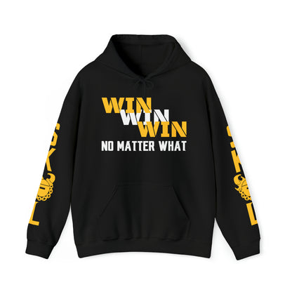 Unisex Heavy Blend™ Hooded Sweatshirt - No Matter What + Original (Sleeves)