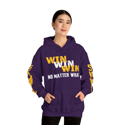 Unisex Heavy Blend™ Hooded Sweatshirt - No Matter What + Original (Sleeves)