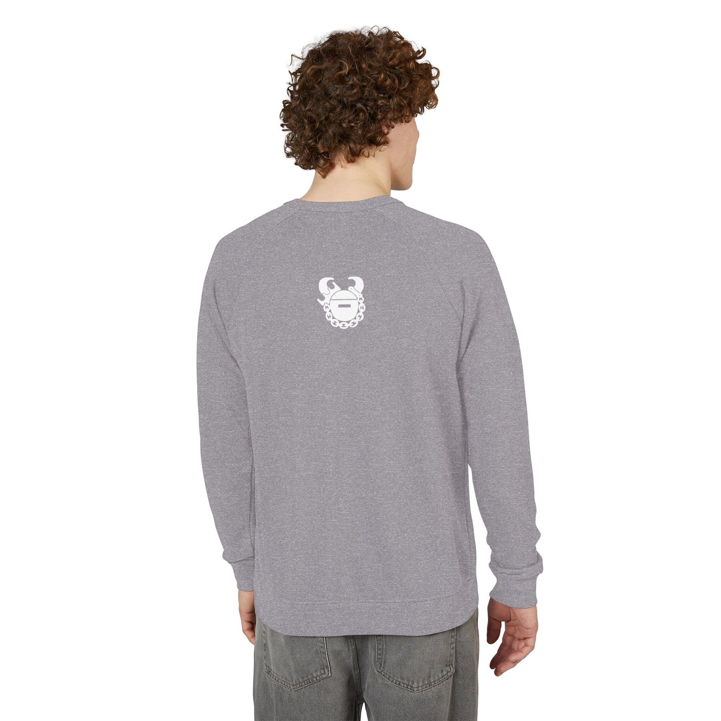 Unisex French Terry Raglan Crewneck - SKOLL'NN - Rent Free