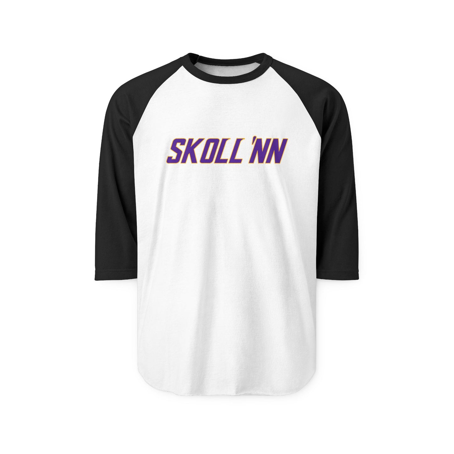 Unisex Three-Quarter Sleeve Raglan Shirt - SKOLL'NN