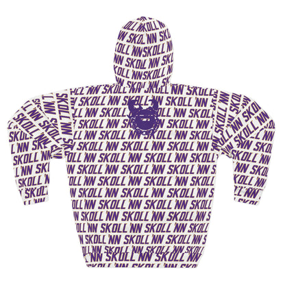 Unisex Pullover Hoodie - White - SKOLL'NN