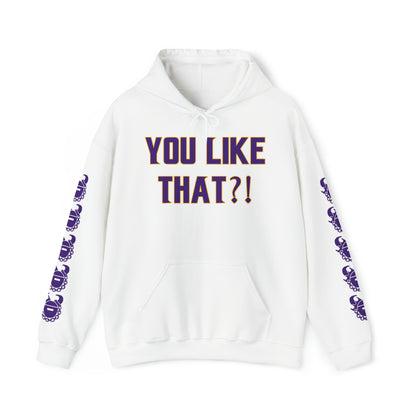Unisex Heavy Blend™ Hooded Sweatshirt - YOU LIKE THAT?! + Game Day Helmet (Sleeves)