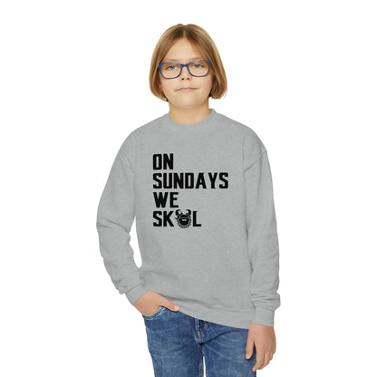 Youth Crewneck - On Sundays