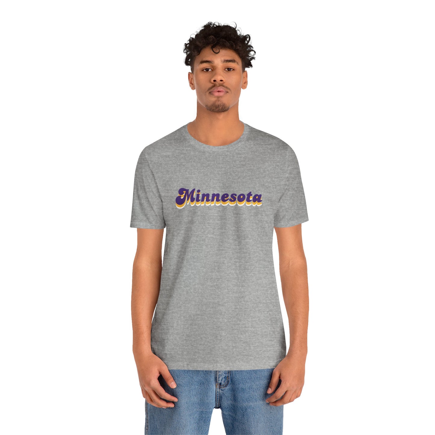 Unisex Jersey Short Sleeve Tee - Minnesota (Retro)