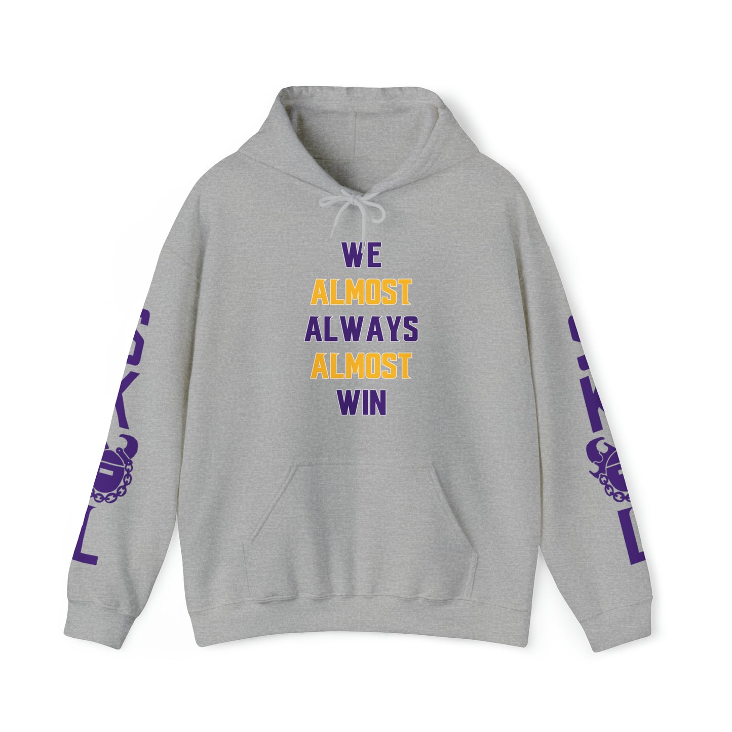 Unisex Heavy Blend™ Hooded Sweatshirt - ALMOST + Original (Sleeves)