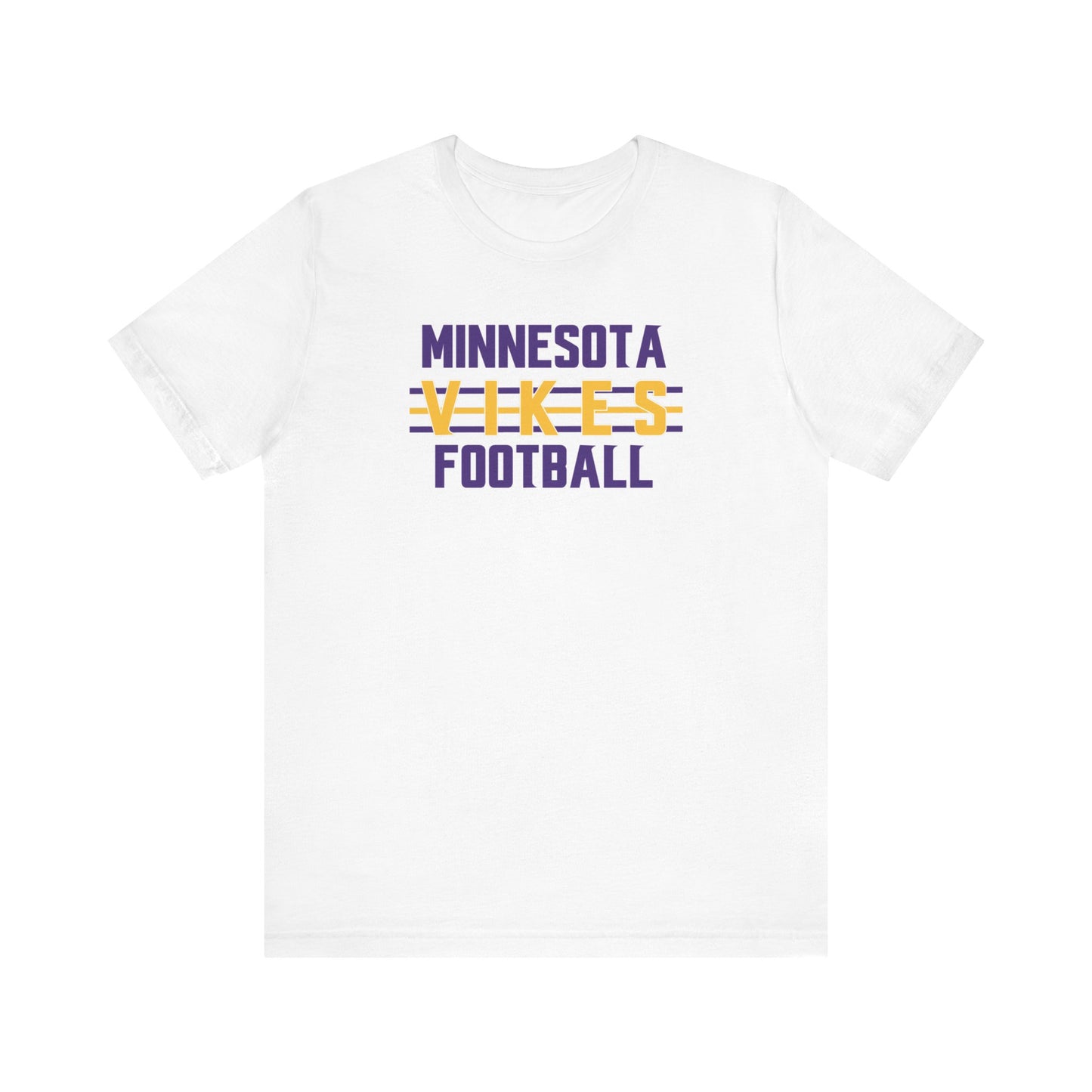 Unisex Jersey Short Sleeve Tee - Vikes Football