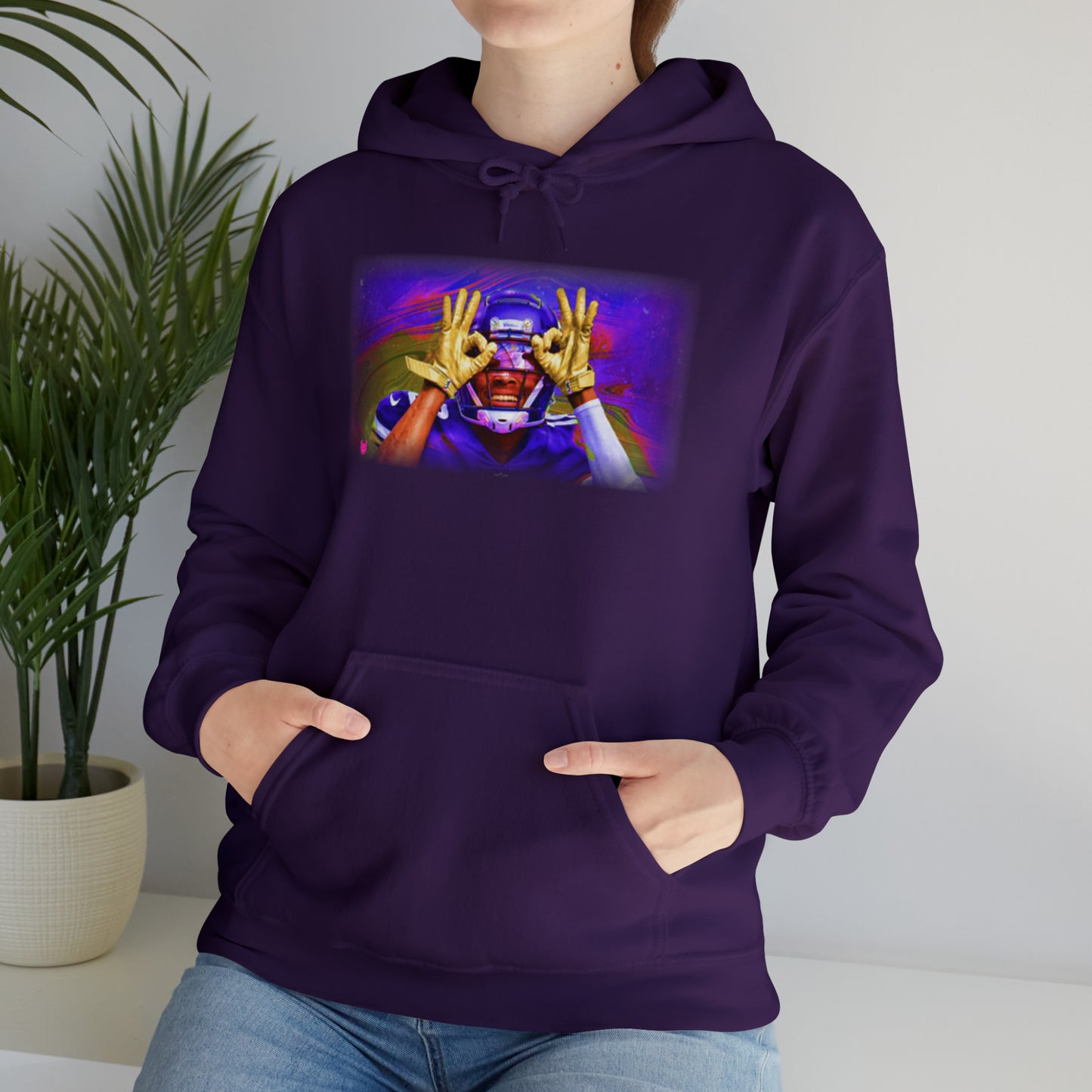 Unisex Heavy Blend™ Hoodie - Griddy (Color Blast)