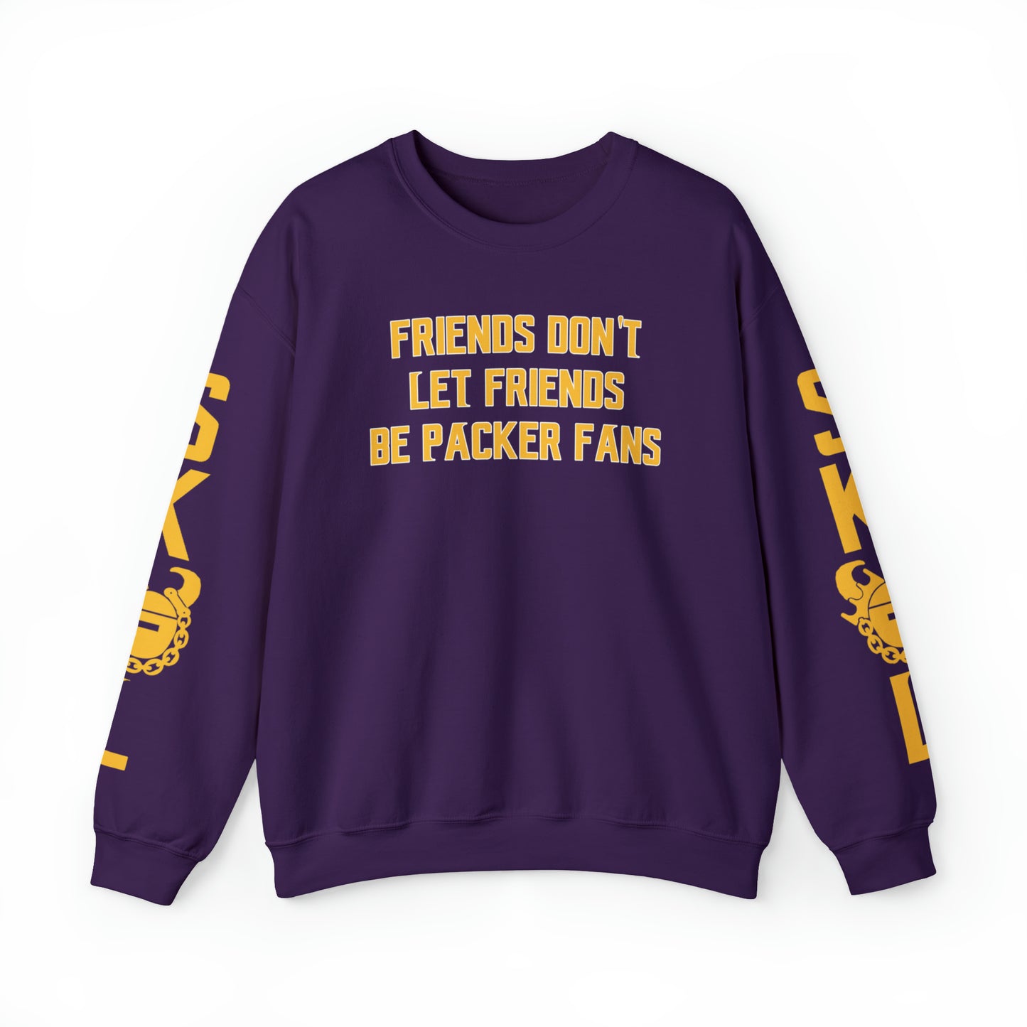 Unisex Heavy Blend™ Crewneck - Friends Don't Let Friends + The Original (Sleeves)