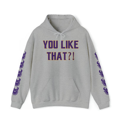 Unisex Heavy Blend™ Hooded Sweatshirt - YOU LIKE THAT?! + Game Day Helmet (Sleeves)