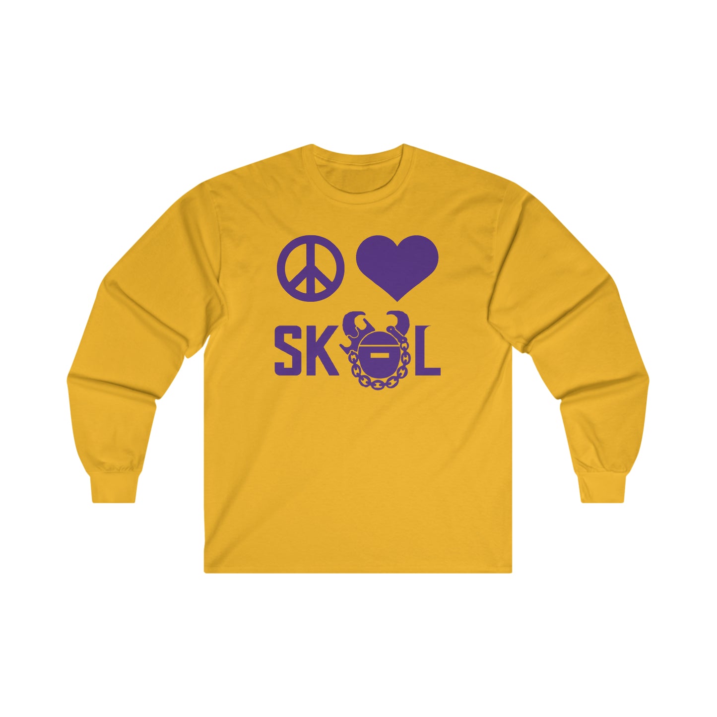 Ultra Cotton Long Sleeve - Peace & Love
