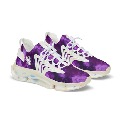 Men's Mesh Sneakers - Purple Tie-Dye