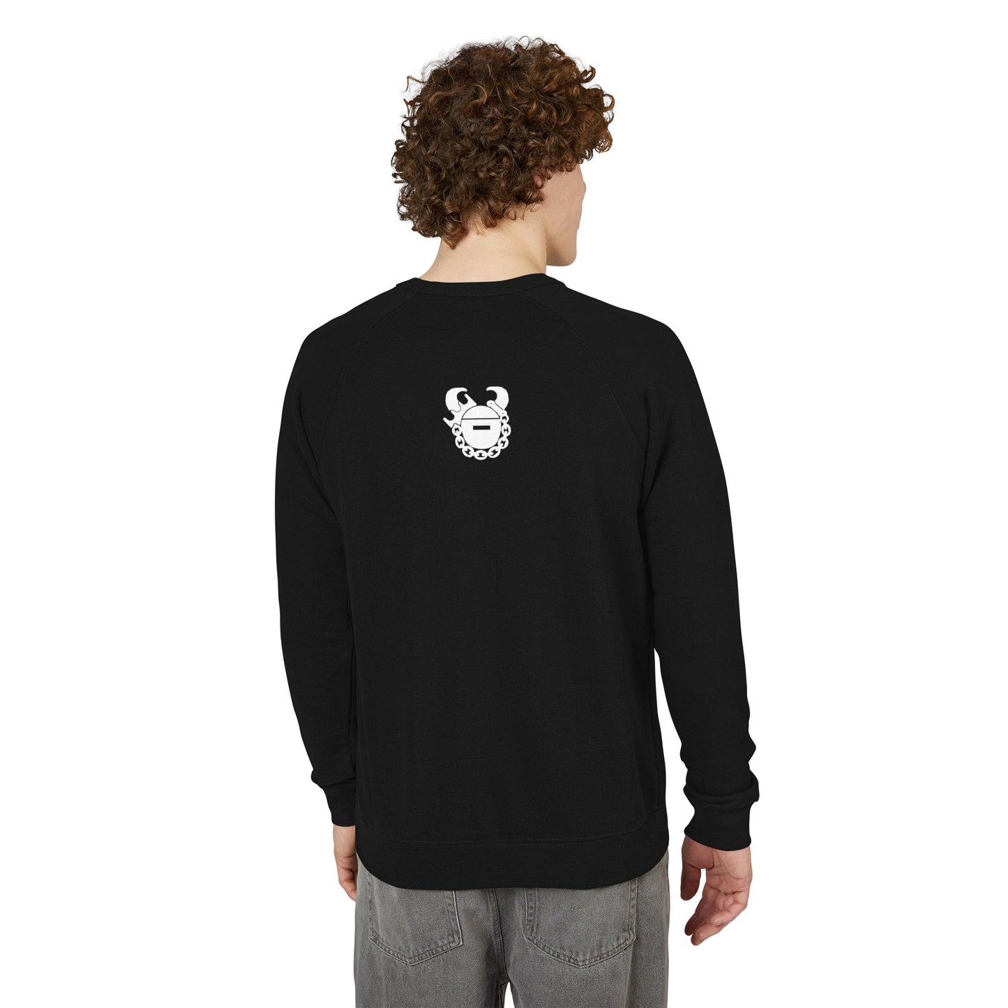 Unisex French Terry Raglan Crewneck - SKOLL'NN - Rent Free