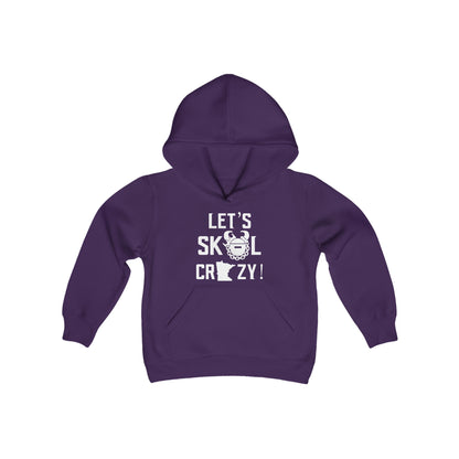 Youth Heavy Blend Hoodie - Let's go Crazy!