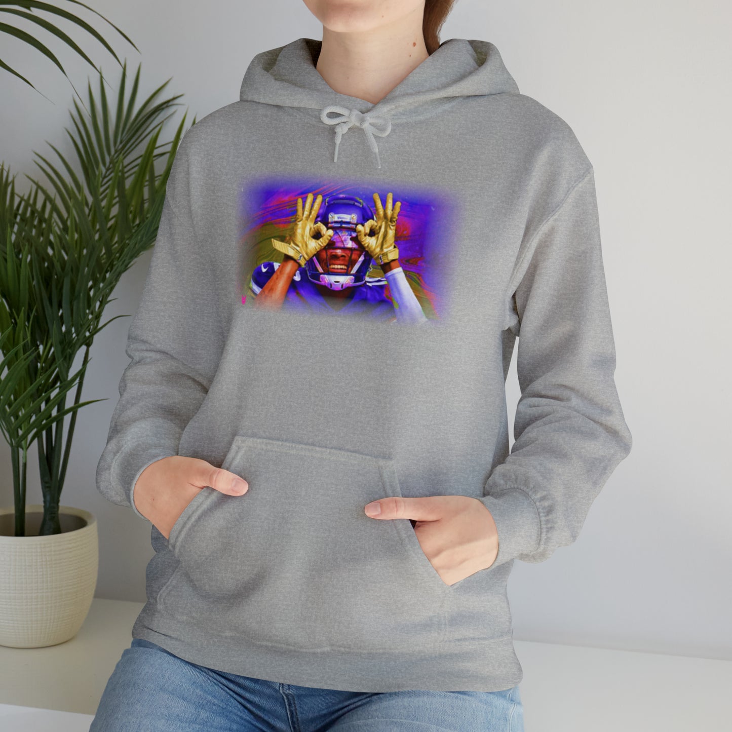 Unisex Heavy Blend™ Hoodie - Griddy (Color Blast)