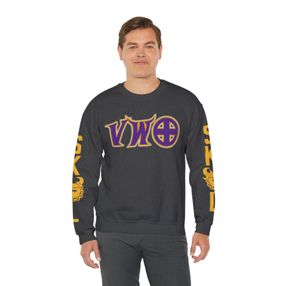 Unisex Heavy Blend™ Crewneck - V-W-O + The Original (Sleeves)
