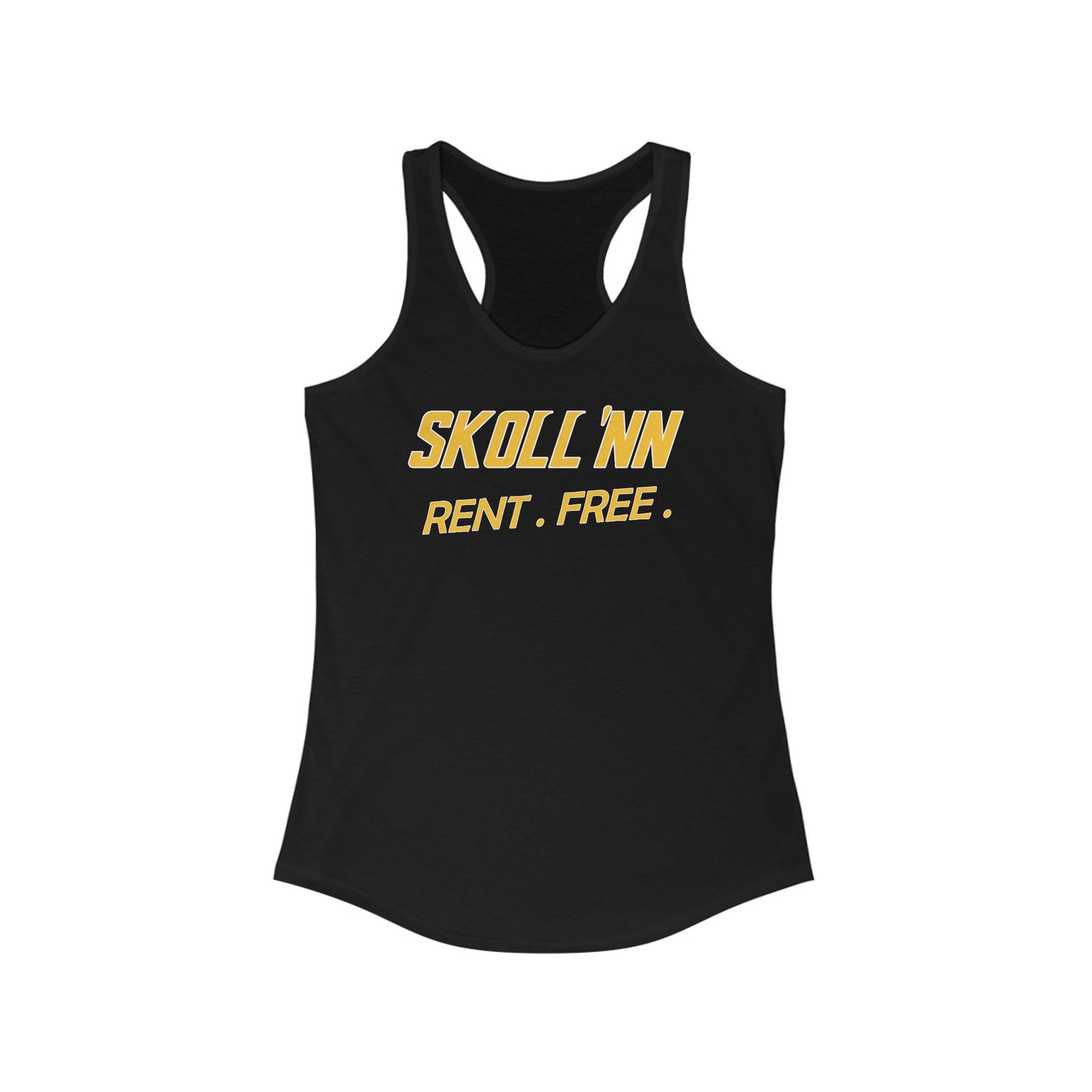 Ladies Ideal Racerback Tank - SKOLL'NN - Rent Free