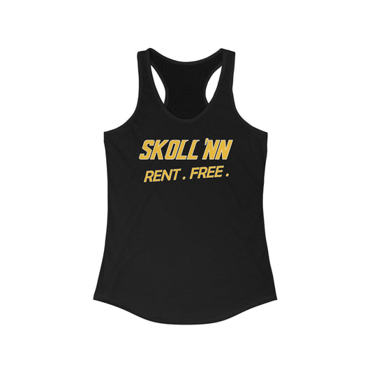 Ladies Ideal Racerback Tank - SKOLL'NN - Rent Free