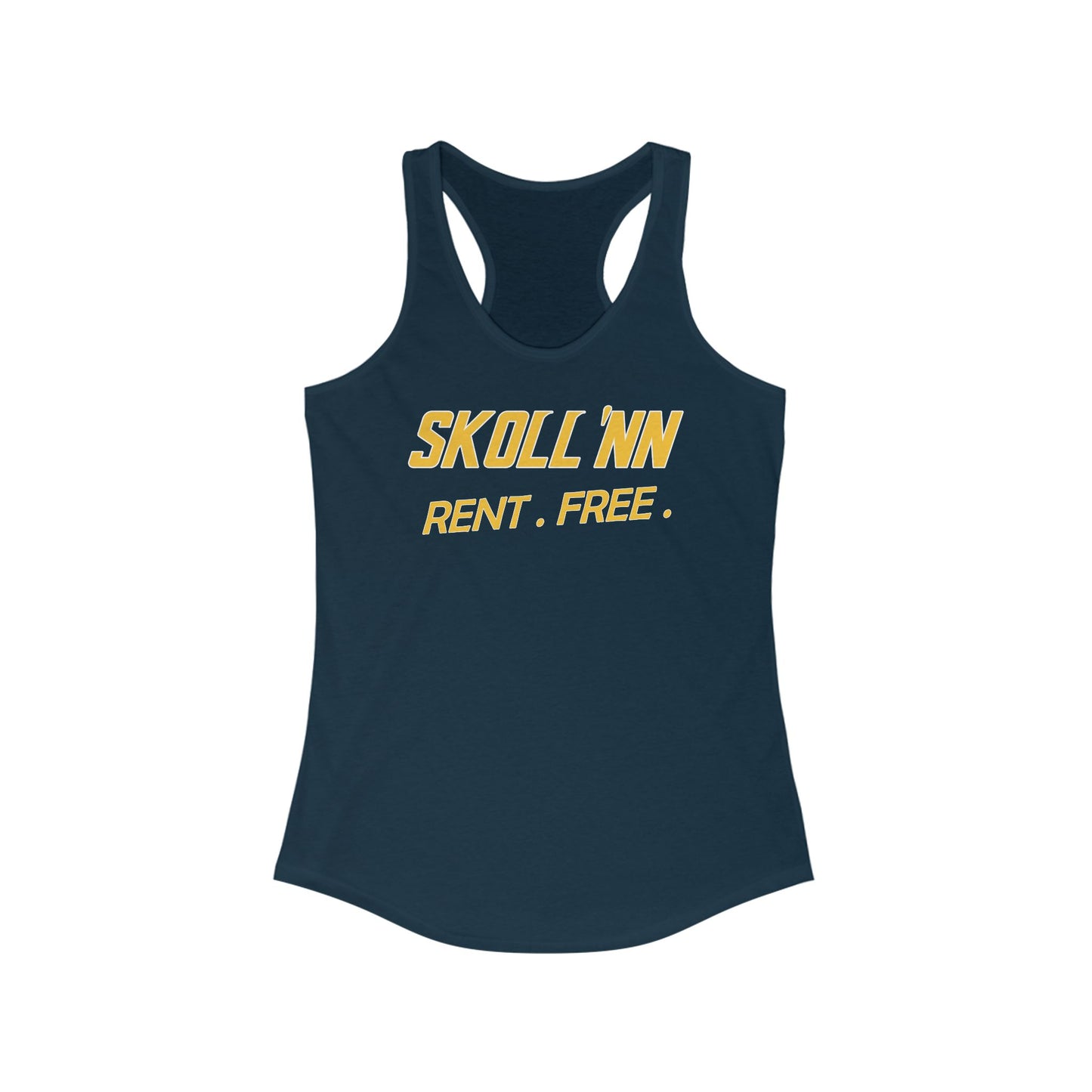 Ladies Ideal Racerback Tank - SKOLL'NN - Rent Free