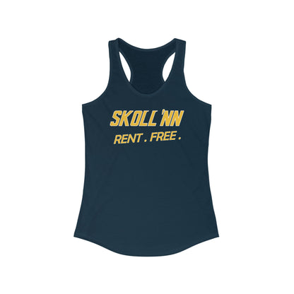 Ladies Ideal Racerback Tank - SKOLL'NN - Rent Free