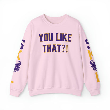 Unisex Heavy Blend™ Crewneck - YOU LIKE THAT?! + The Original (Sleeves)