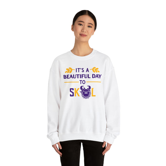 Unisex Heavy Blend™ Crewneck - It's a Beautiful Day!