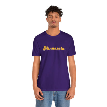 Unisex Jersey Short Sleeve Tee - Minnesota (Retro)