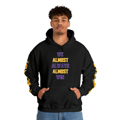 Unisex Heavy Blend™ Hooded Sweatshirt - ALMOST + Original (Sleeves)