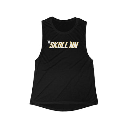 Women's Flowy Scoop Muscle Tank - SKOLL'NN