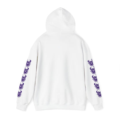 Unisex Heavy Blend™ Hooded Sweatshirt - & BEER + Game Day Helmet (Sleeves)