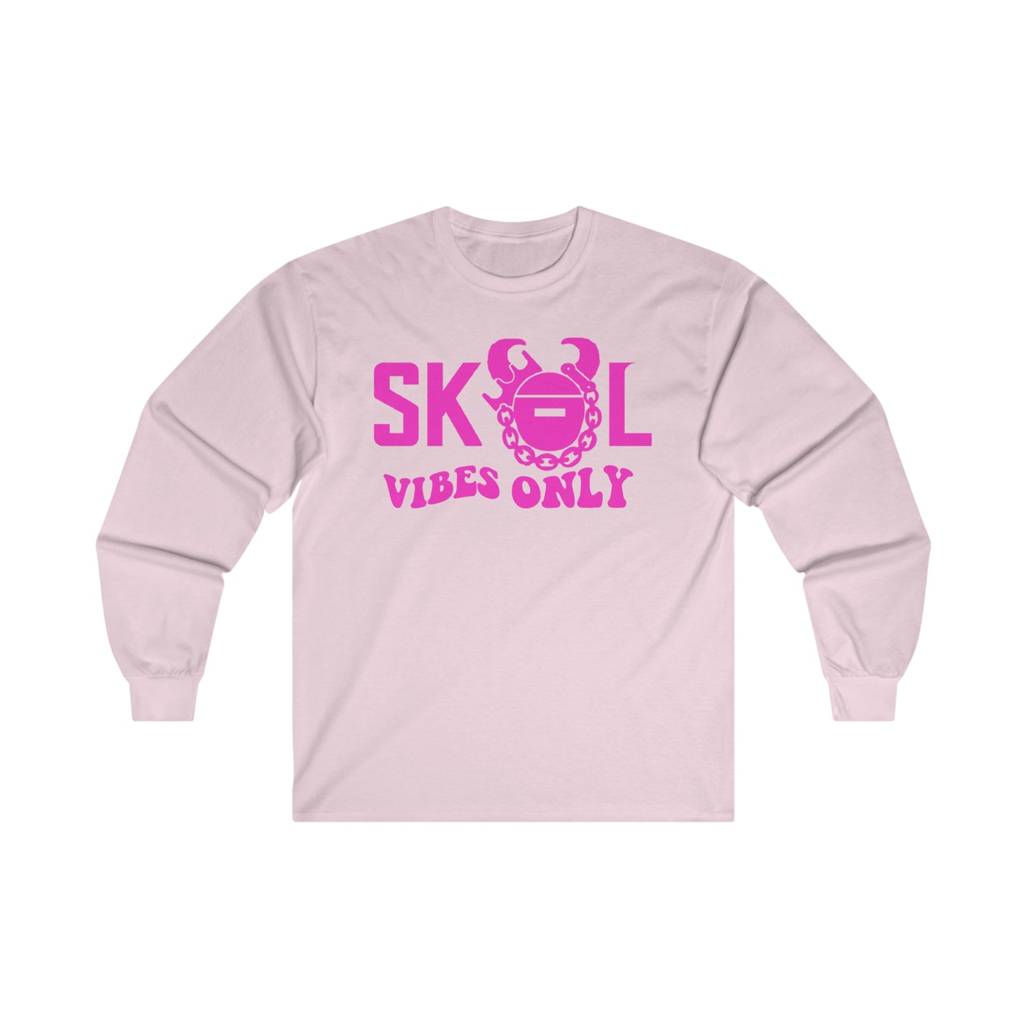 Ultra Cotton Long Sleeve - Good Vibes Only