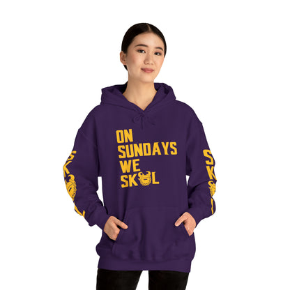 Unisex Heavy Blend™ Hooded Sweatshirt - On Sundays + The Original (Sleeves)