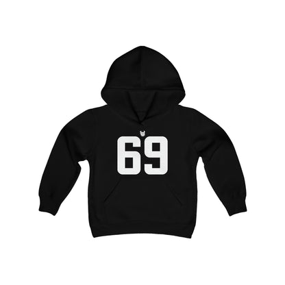 Youth Heavy Blend Hoodie - Jersey #69