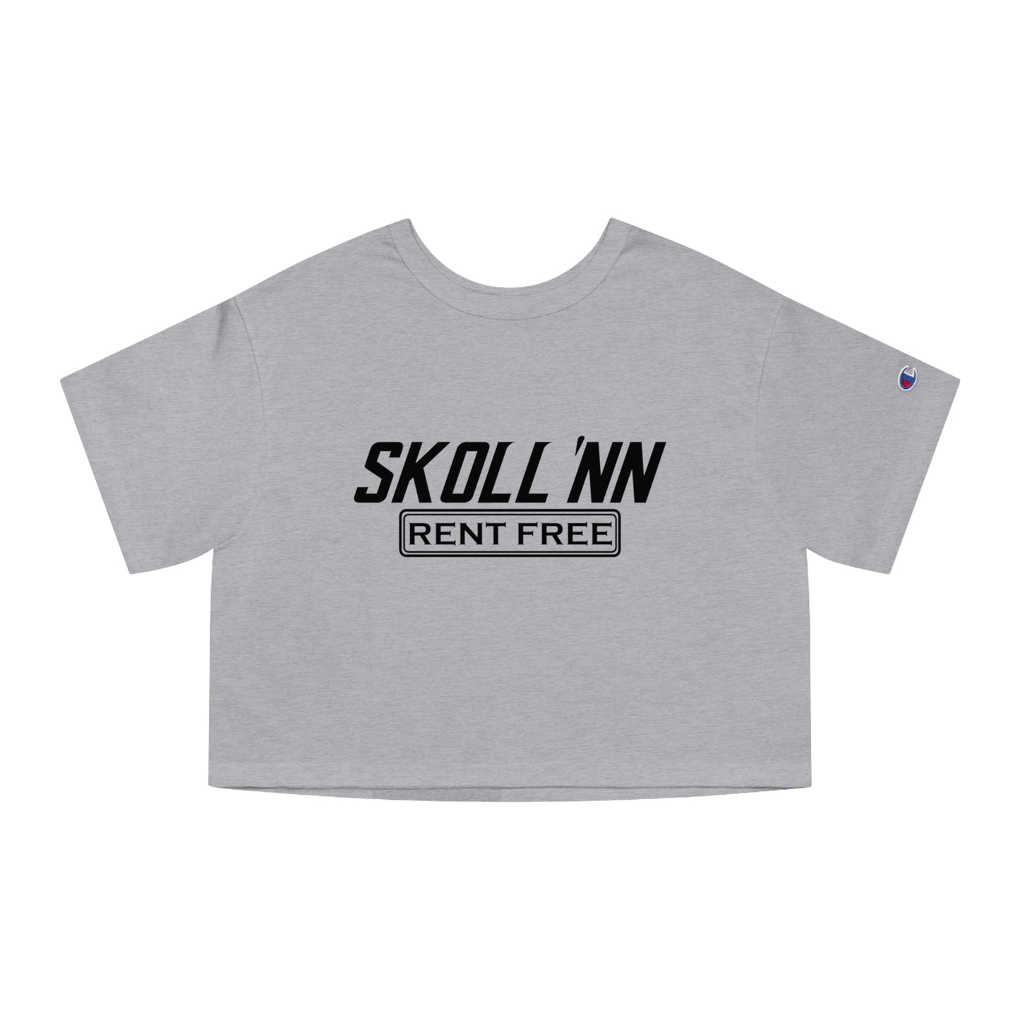 Women's Champion Heritage Cropped Top - SKOLL'NN - Rent Free