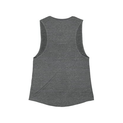 Women's Flowy Scoop Muscle Tank - SKOLL'NN - Rent Free