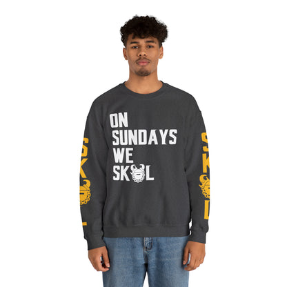 Unisex Heavy Blend™ Crewneck - On Sundays + The Original (Sleeves)