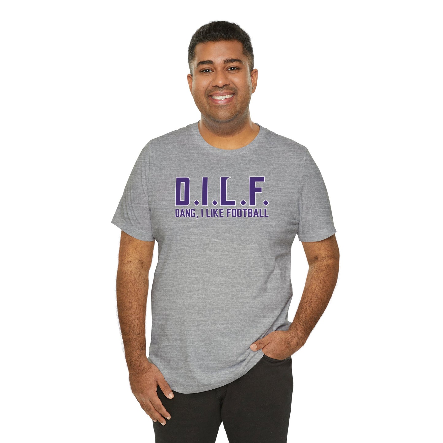 Unisex Jersey Short Sleeve Tee - D.I.L.F.