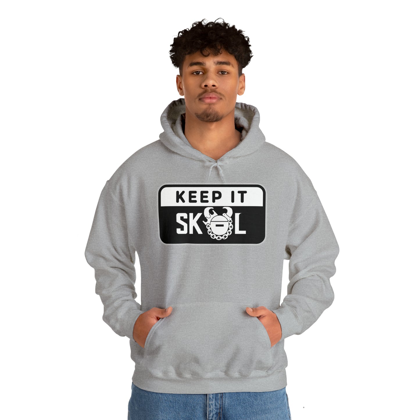 Unisex Heavy Blend™ Hoodie - Keep it Simple (Framed)